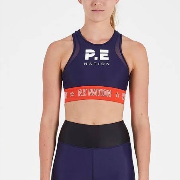 P.E. NATION Sports Tank in Navy Size XS - Picture 4 of 10